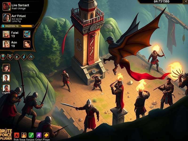 Brute Force Plunder community event showing player interaction